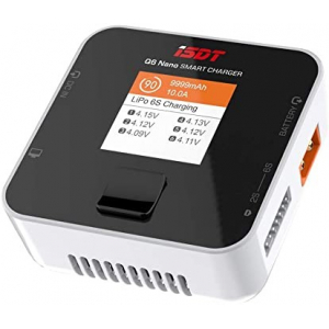 ISDT SMART Q6 NANO BATTGO - 200W, 8A, 6S LIPO AKUMULIATORIŲ PAKROVĖJAS