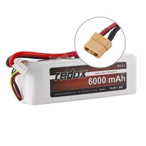 Redox 6000 mAh 14,8V 30C - LiPo Pack