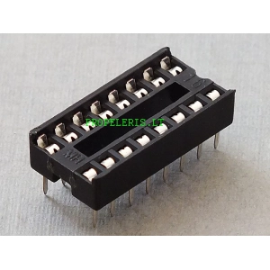 0.3 Inch DIL IC Socket 16 Pin (1pcs) [138]