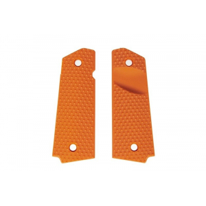 Diamond polymer grip panels for Colt 1911 - orange