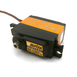 Savox Servo SC-1257TG Digital Coreless Motor - Titanium Gears