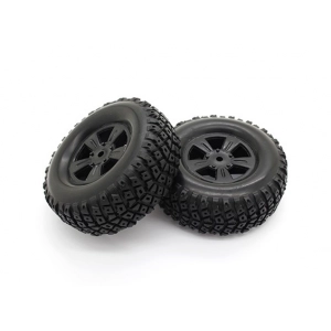 Tires Set - Basher PitBull 1/18 4WD Desert Buggy (2pcs)