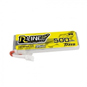 Tattu R-Line 500mAh 3.7V 1S1P 95C Lipo baterija