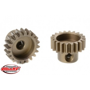 M0.6 Pinion - Short - Hardened Steel - 20 Teeth - Shaft Dia. 3.17mm