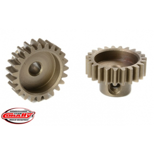 Team Corally M0.6 Pinion - Short - Hardened Steel - 23 Teeth - Shaft Dia. 3.17mm pinionas 1vnt