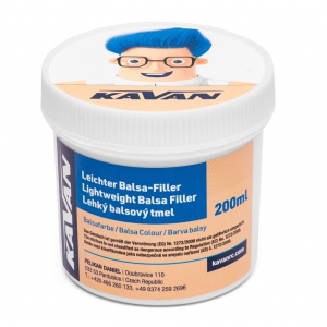 Glaistas balzai  KAVAN lite balsa filler 200ml - balsa color(EN sticker)