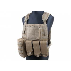 MBSS Plate Carrier type Tactical Vest – Coyote