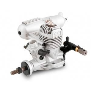 OS MAX-15LA silver nitro variklis aviamodeliui su duslintuvu 2.49cc